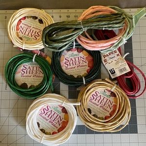 Alene’s and other brands twisted paper ribbon Bundle